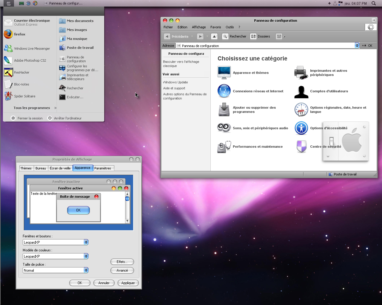 mac theme for windows xp